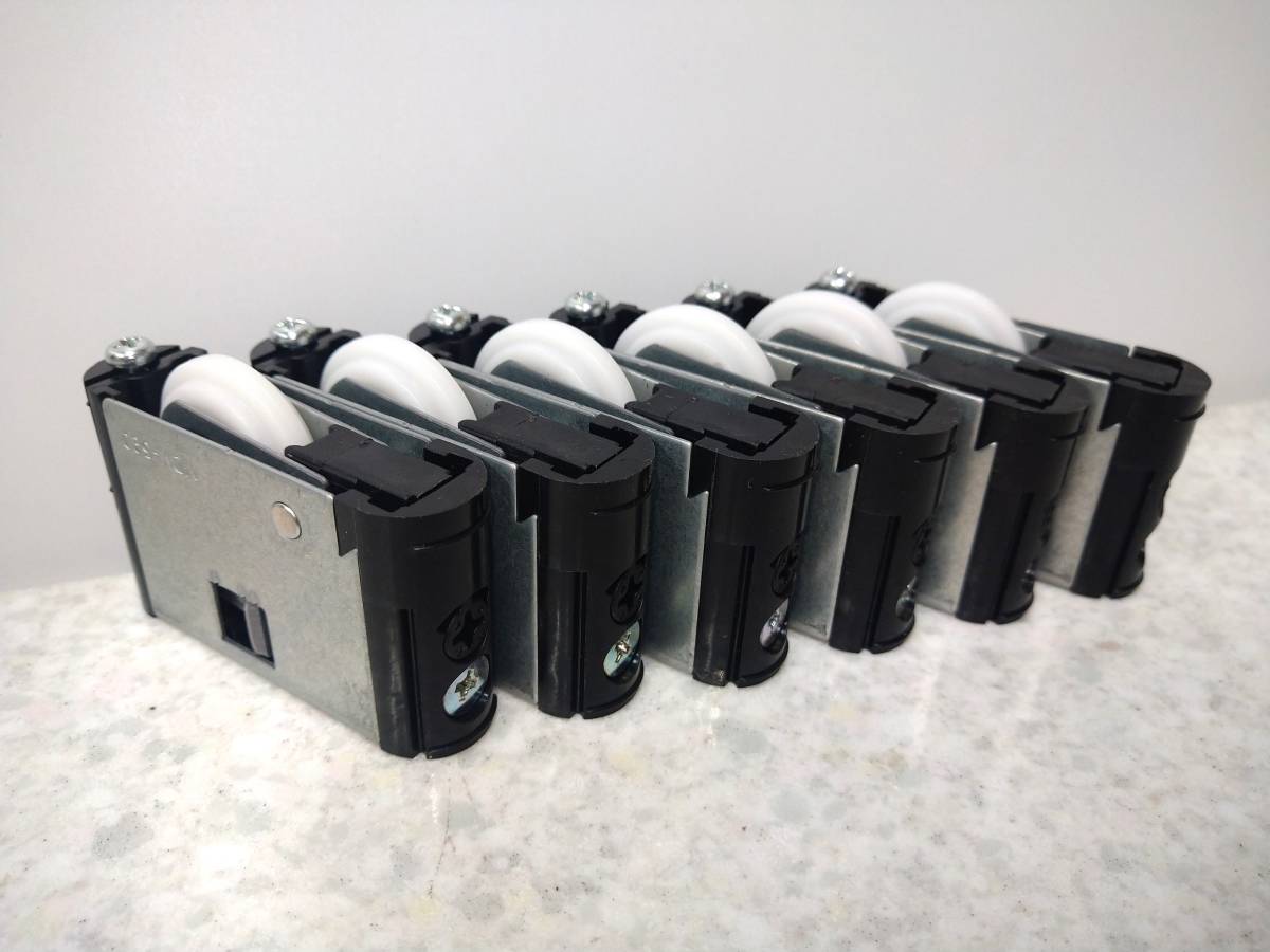 LIXIL トステム MDV-590 室内引戸戸車 3セット戸車6個 ソフトモーション用戸車 刻印はMDV-590 新品 純正部品 1個あたり1768円拍卖