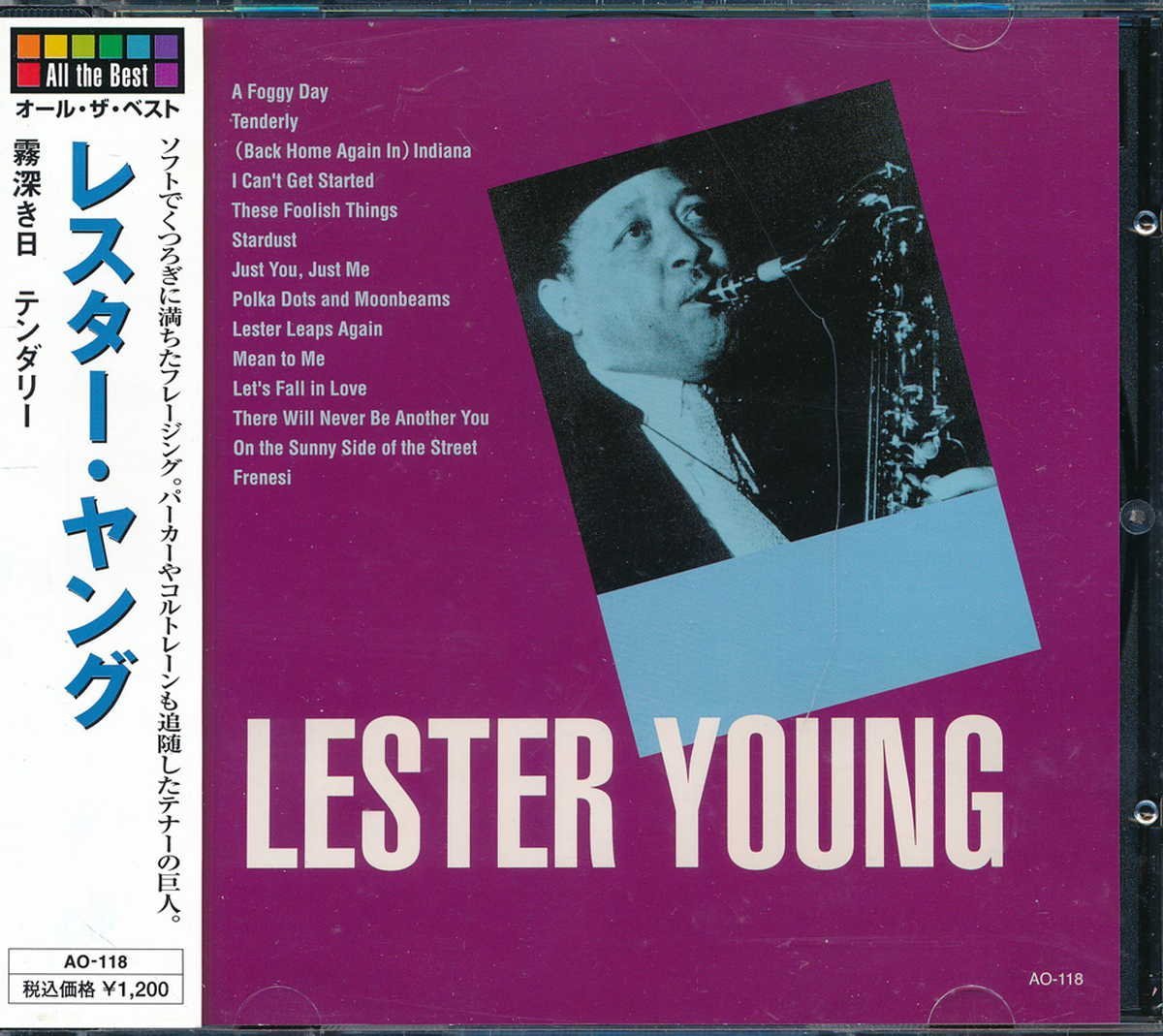 ジャズ・フュージョン┃レスター・ヤング│Lester Young┃オール・ザ・ベスト│┃HHOAO-118│2009年│1200円┃管理7587拍卖