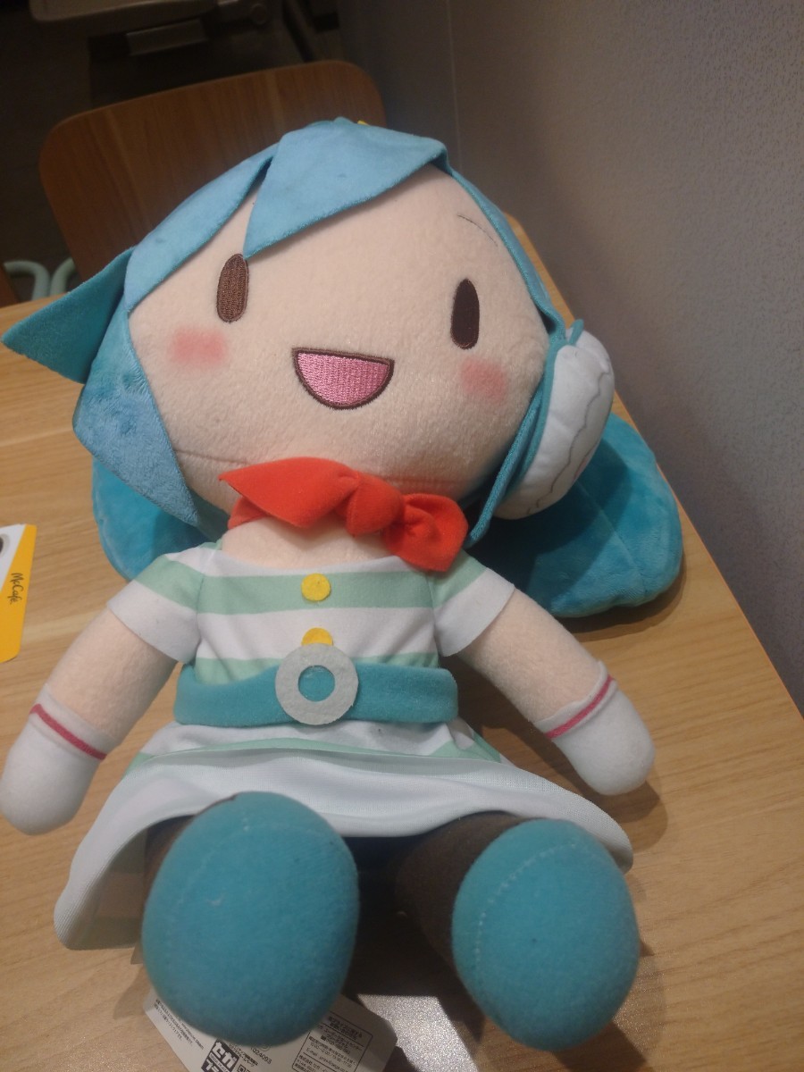 初音ミク メガジャンボふわふわぬいぐるみ CA 初音ミク拍卖