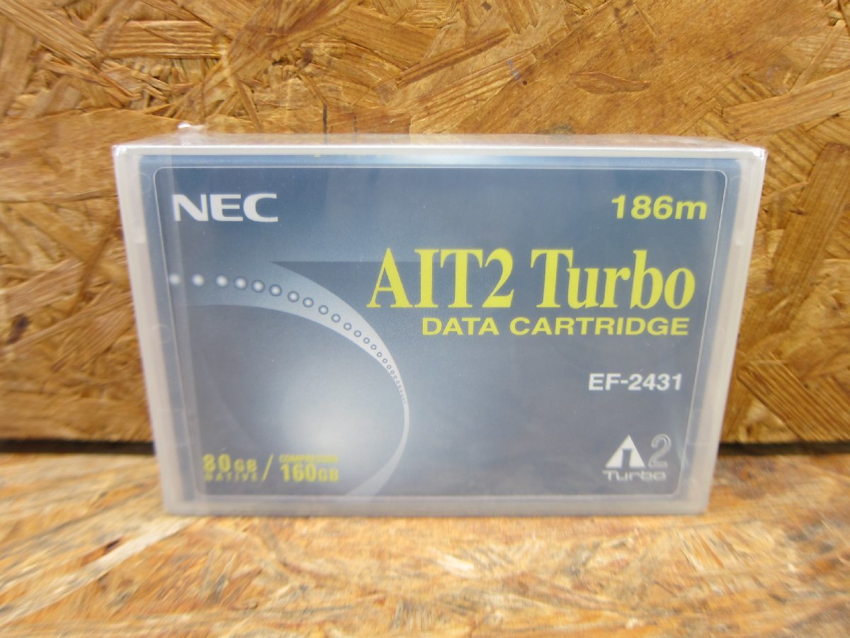 ◎新品未使用 NECフィールディング EF-2431 AIT2 Turbo データカートリッジ 80GB/160GB 4本 現状品◎B22拍卖