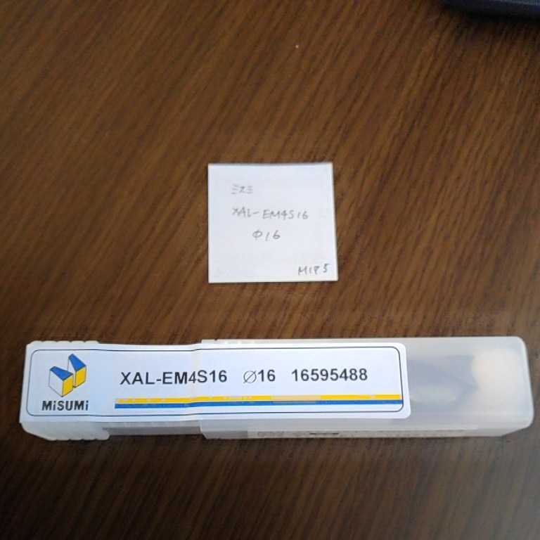 M175 ミスミ MISUMI 超硬エンドミル コーティングエンドミル XAL-EM4S16 Φ16拍卖