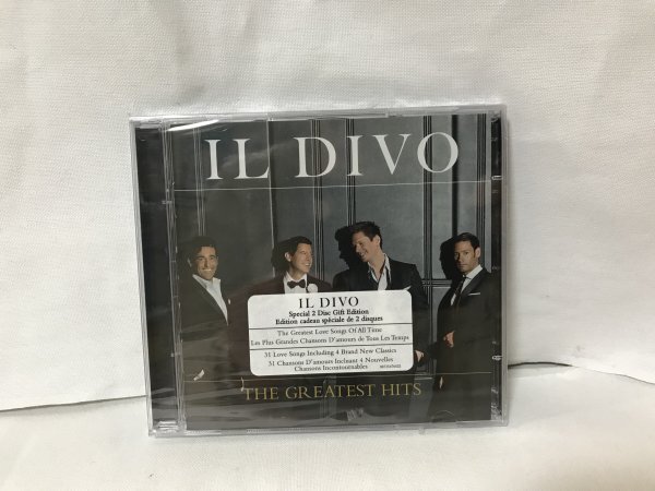 F943 未開封品 海外盤 イルディーヴォ グレイテストヒッツ IL DIVO GREATEST HITS 2枚組拍卖