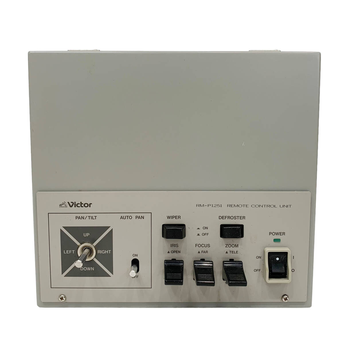 /24C132_2 Victor ビクター リモートコントロールユニット RM-P1251 防犯監視カメラ用 コントロールユニット 現状品 中古品拍卖