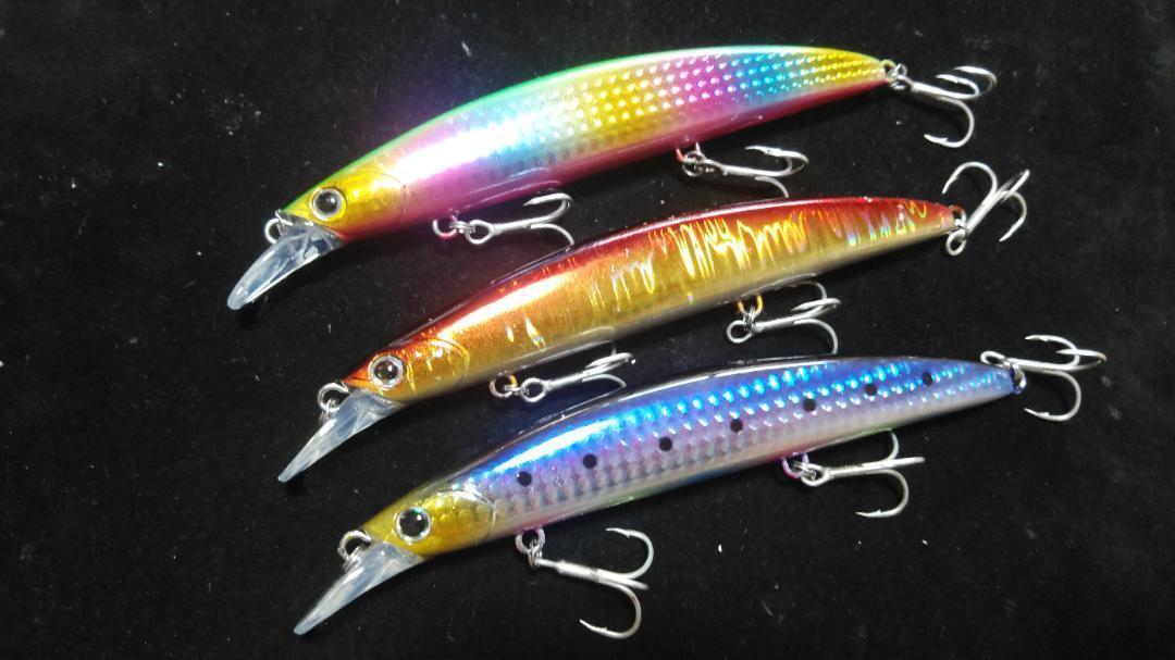 フローティングミノー 3点セット シーバス ソルトフィッシング 新品拍卖