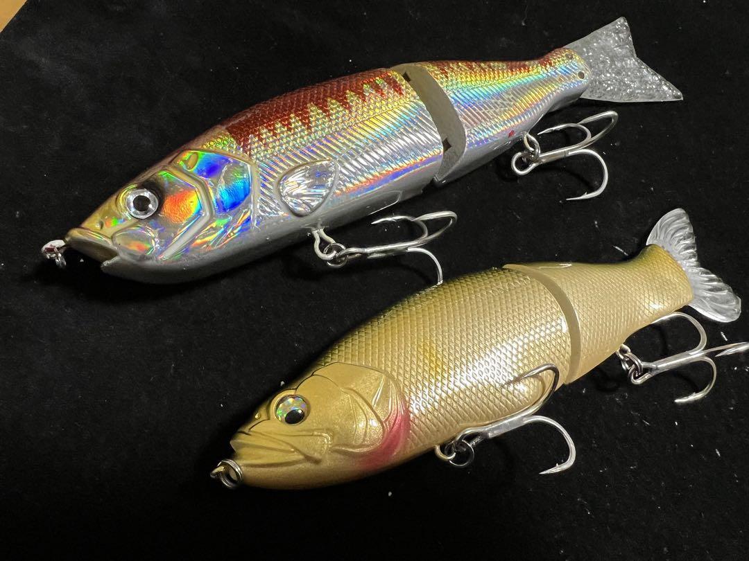 ビッグベイト 2種 セット ノーブランド Sウェーバー風 ルアーセット拍卖