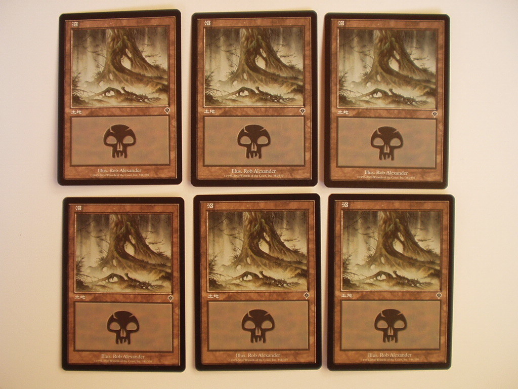 バイン 3 MTG INV インベイジョン 基本土地/基本地形 沼 26枚拍卖