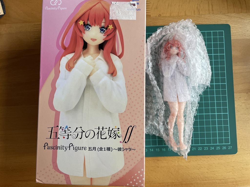 【2024.2】 五等分の花嫁 彼シャツ 中野五月 フィギュア 【条件付き送料無料】拍卖