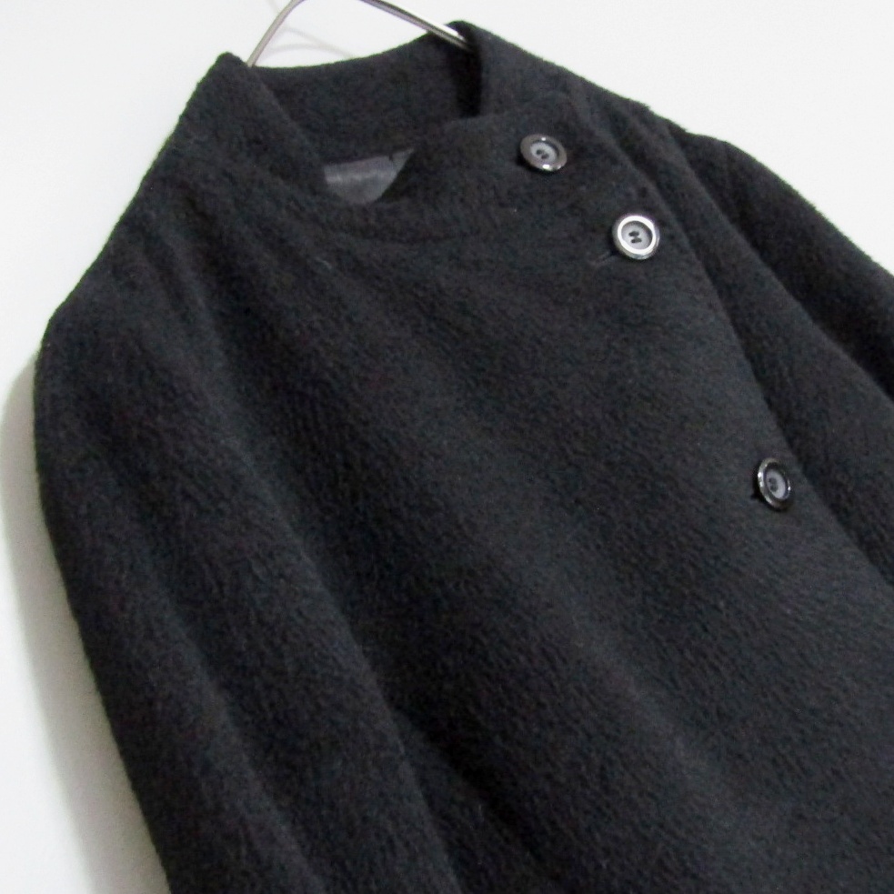 BALLSEY ボールジィ アルパカ混モックネックAラインコート拍卖