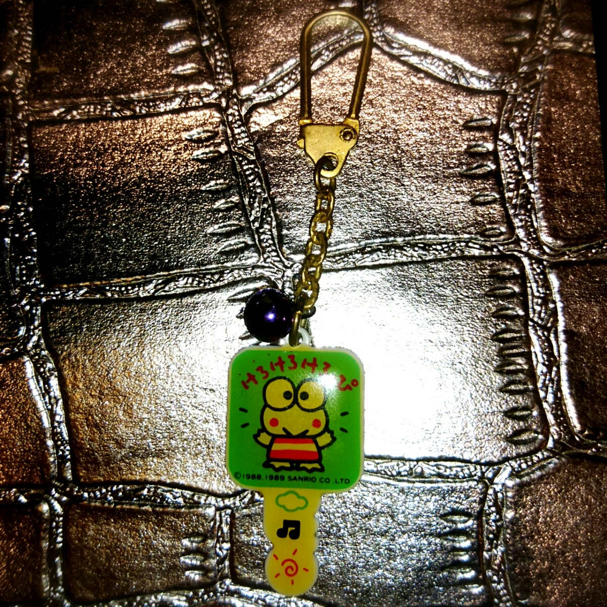 レア けろっぴ キーホルダー 1988 1989 サンリオ けろけろけろっぴぷっくり 鍵 キーホルダー 昭和 レトロ 昭和レトロ ファンシー メルヘン拍卖