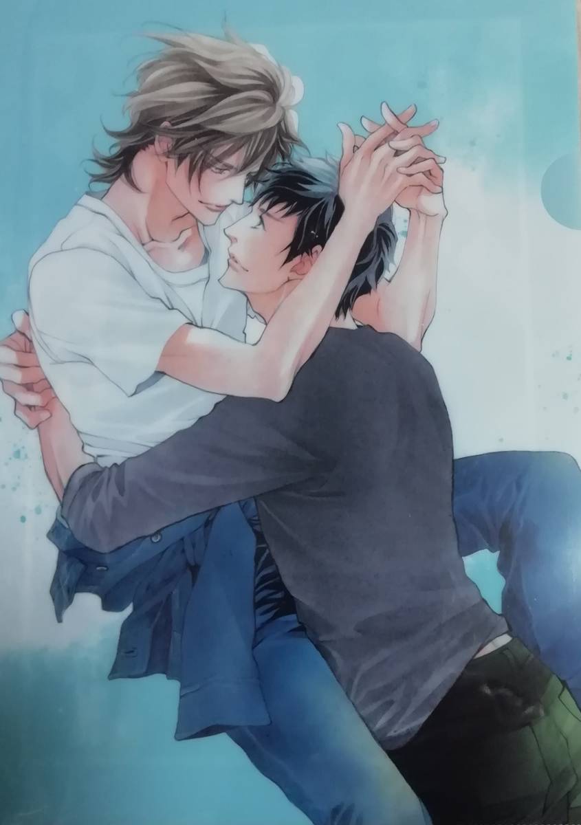 蓮川愛 / 崎谷はるひ 『溺れてみてよ』 コミコミ非売品 A4クリアファイル拍卖