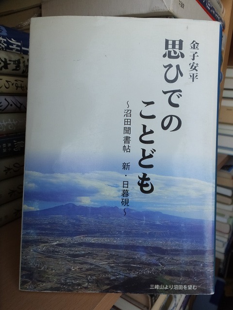 思ひでのことども 沼田聞書帖 新・日暮硯    金子安平     初版  カバ     金子かよ子 他拍卖