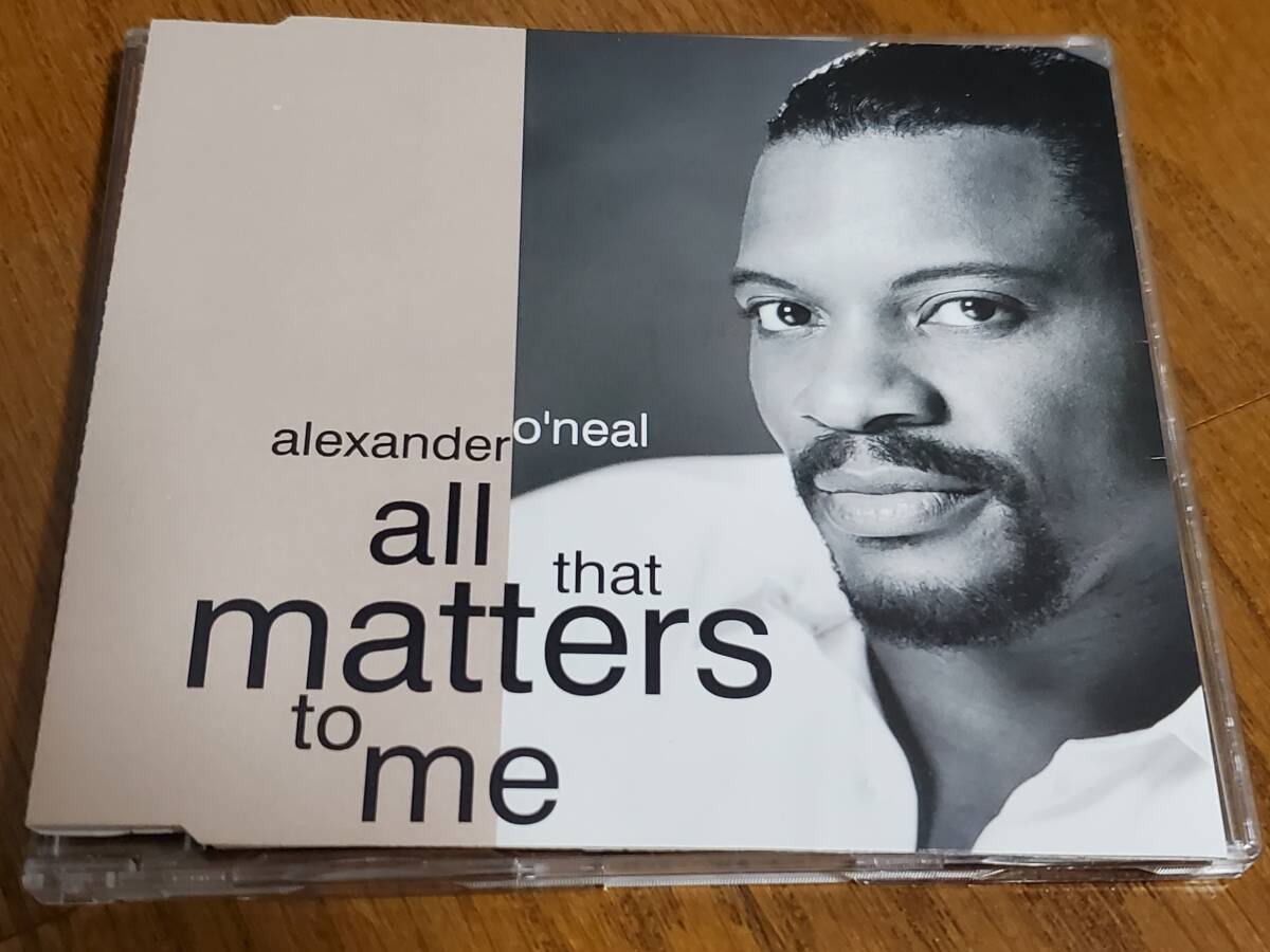 (CDシングル) Alexander O'neal●アレクサンダー・オニール / All That Matters To Me UK盤拍卖