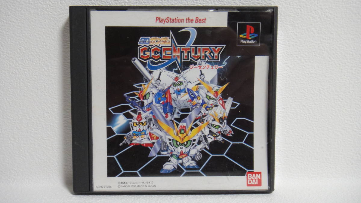PS◆BANDAI SDガンダム ジーセンチュリー Best版◆ ケース・説明書付き中古品拍卖