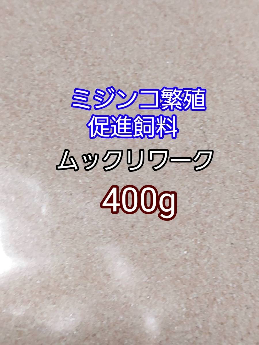 ムックリワーク400g ミジンコ繁殖飼料 リパック品 アクアリウム グリーンウォーター 熱帯魚 メダカ 金魚 グッピー ベタ拍卖