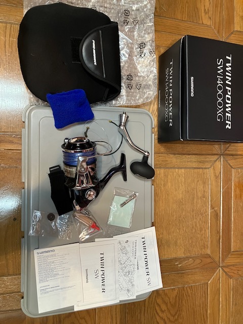 極美品 simano 21 SWツインパワー14000XG 拍卖