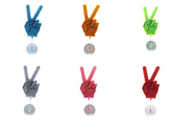 フラフラリフレクター バイバイハンド チョキ 反射板 A拍卖