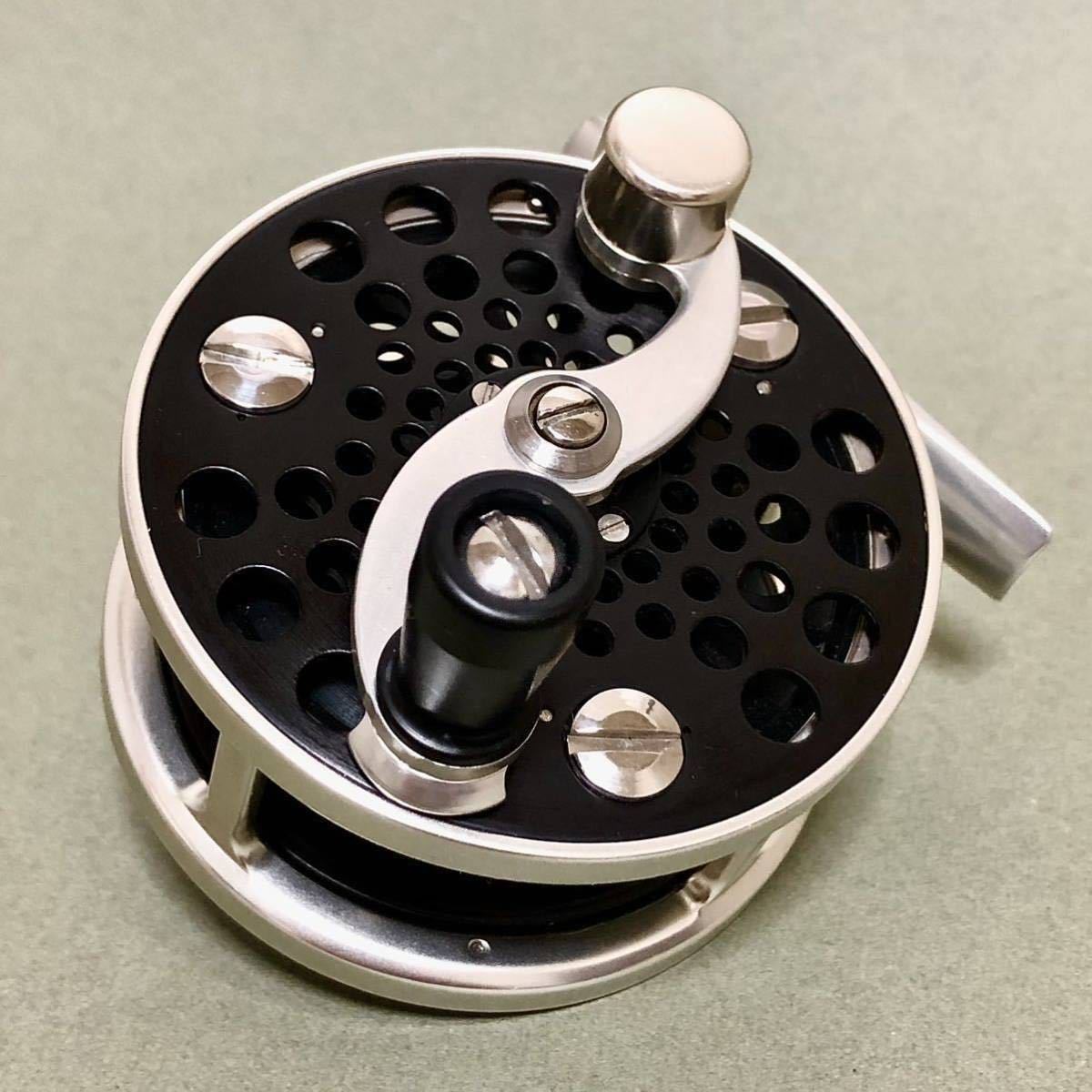 D.L.Robichaud デビッド ロビショー フライリール・ダイヤル式フリクションブレーキ 世界に7台の初号機 シリアルNo.1 ・伊勢正三 三浦友和拍卖