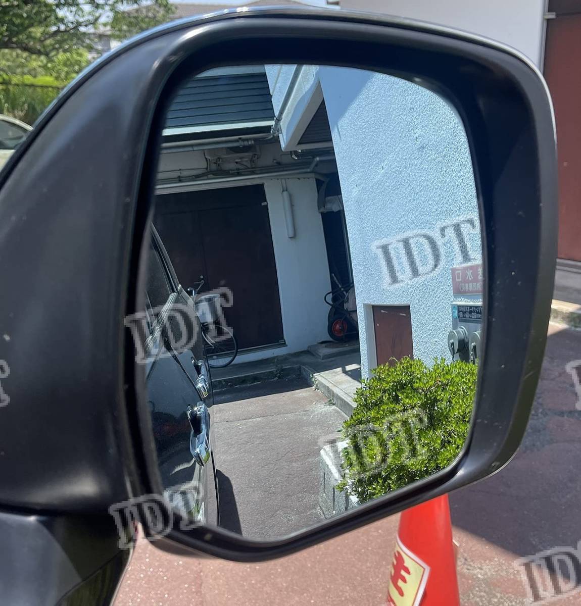 IDT ミニウエス付 日産 E52 エルグランド 純正交換式 ブルーミラー 左右セット 曇り止め ヒーター付き サイドミラー トリム ベゼル拍卖