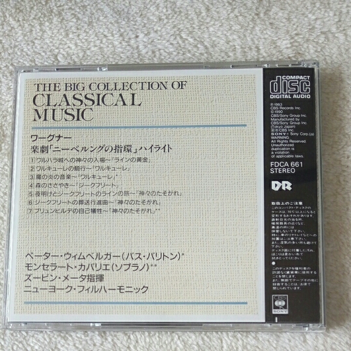 ワーグナー/楽劇「ニーベルングの指輪」ハイライト拍卖