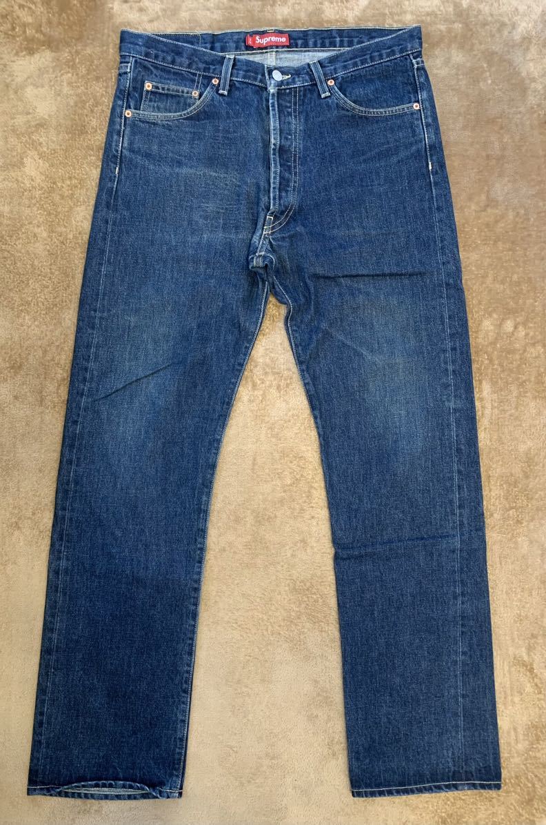シュプリーム デニムパンツ サイズ34 slim type Supreme拍卖