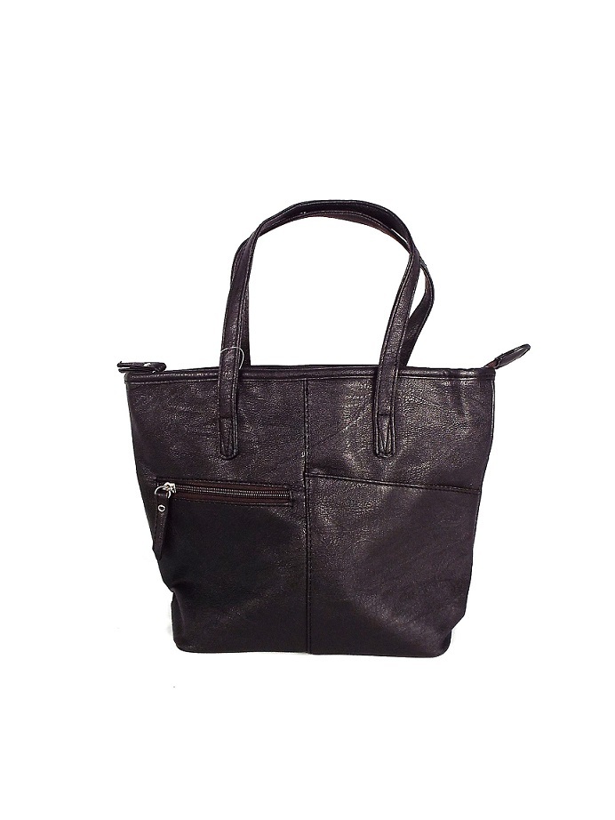 Harvest moon ブラック 手提げバッグ トートバッグ 縦23cm,横30cm,マチ9cm,持ち手42cm 合成皮革 ハーヴェストムーン 新品拍卖