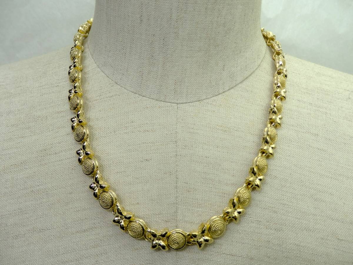 ゴールド デザインネックレス 45cm 約72.2g 現状品 売り切り拍卖