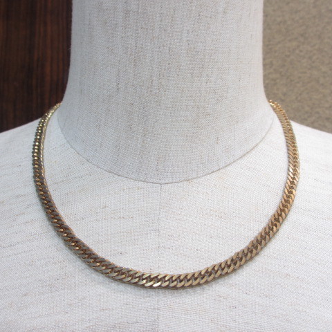 R 古いファッションネックレス 鍍金 約41cm位 約16.45g 現状品 売り切り拍卖