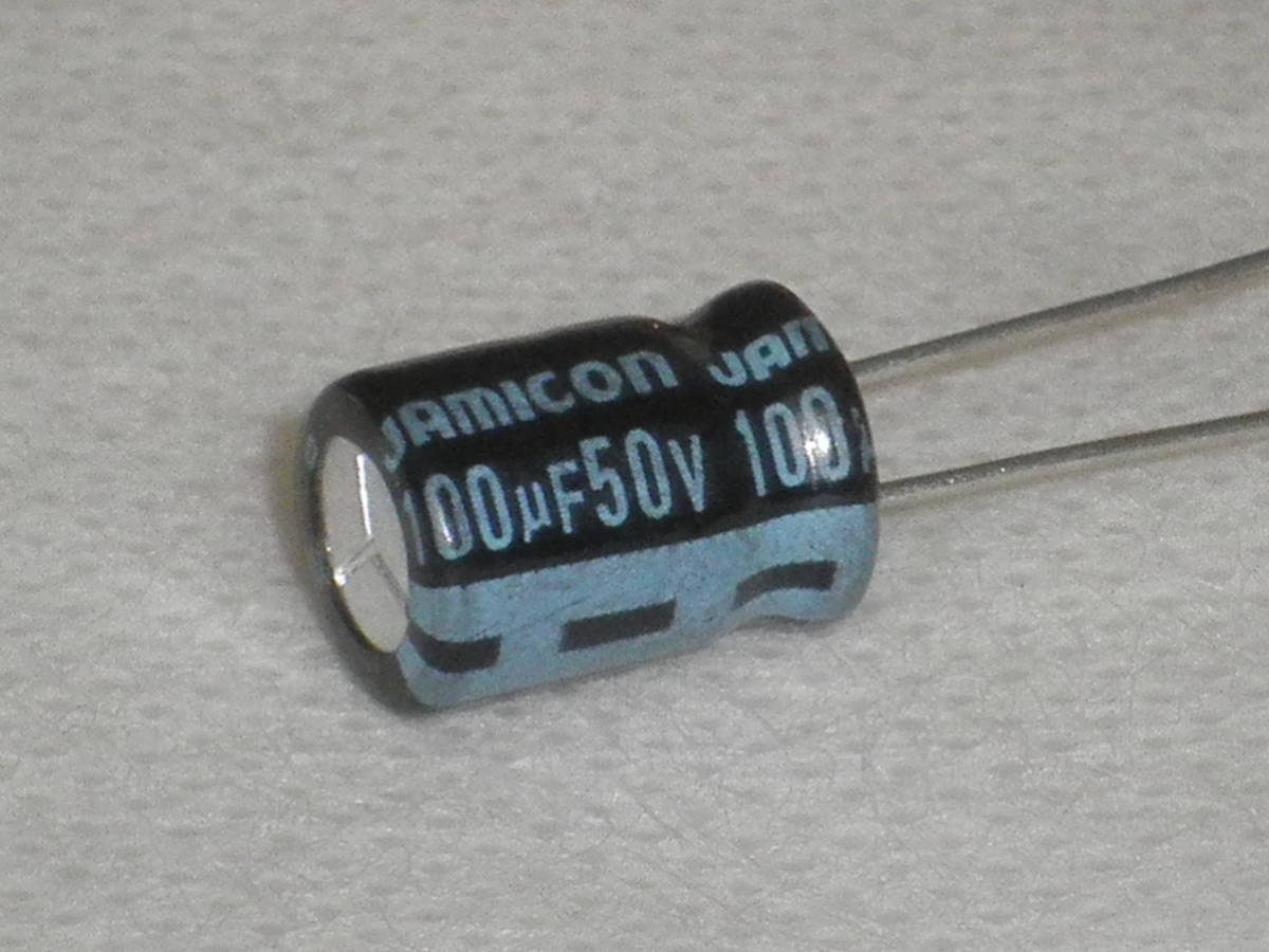 電解コンデンサ 50V 100μF 105℃ Jamicon【1セット3個】拍卖