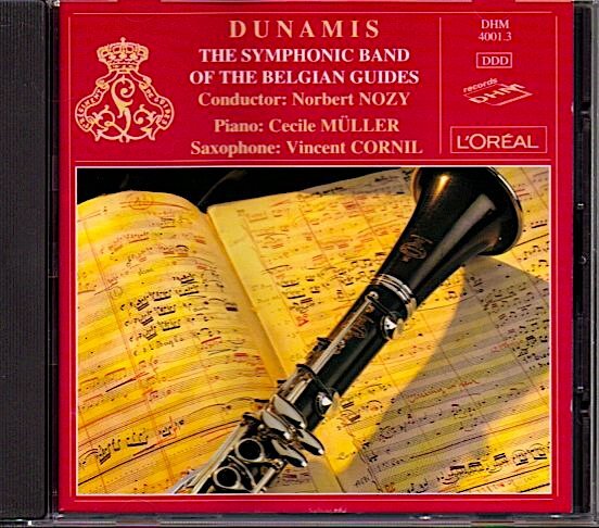 「DUNAMIS」ベルギー・ギィデ交響吹奏楽団/ノルベール・ノジー/アンドレ・ウェニャン曲集拍卖