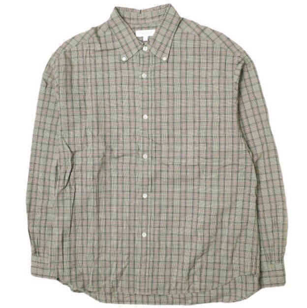 BEAUTY&YOUTH UNITED ARROWS ビューティーアンドユース クラシックタータンチェック オーバーサイズシャツ MADE IN JAPAN 1211-218-7460 L拍卖