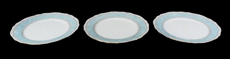 ビンテージ Noritake ノリタケ HANAREIKU 1567 N印 ディナープレート3枚セット 1970〜2000年代 YMH602拍卖