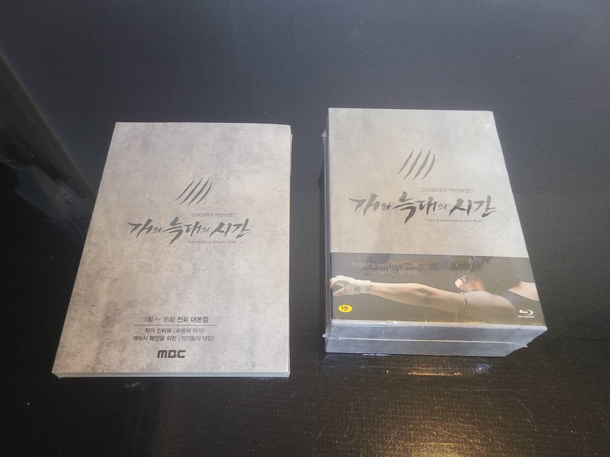 未開封)イ・ジュンギ 犬とオオカミの時間 韓国限定版 ブルーレイ 全話台本集拍卖