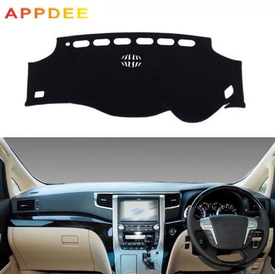 【送料無料】ダッシュボードマット カバー サンシェード トヨタ アルファード ヴェルファイア 2008 2009 2010 2011 2012 2013 2014 2015拍卖