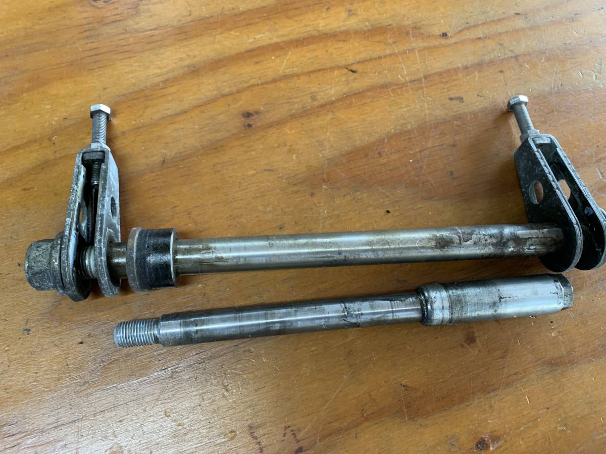 ホンダ GB250 クラブマン MC10 1型 当時物 純正部品 F/Rアクスルシャフトセット 検索:ノーマル 希少 GB250 MC10 拍卖