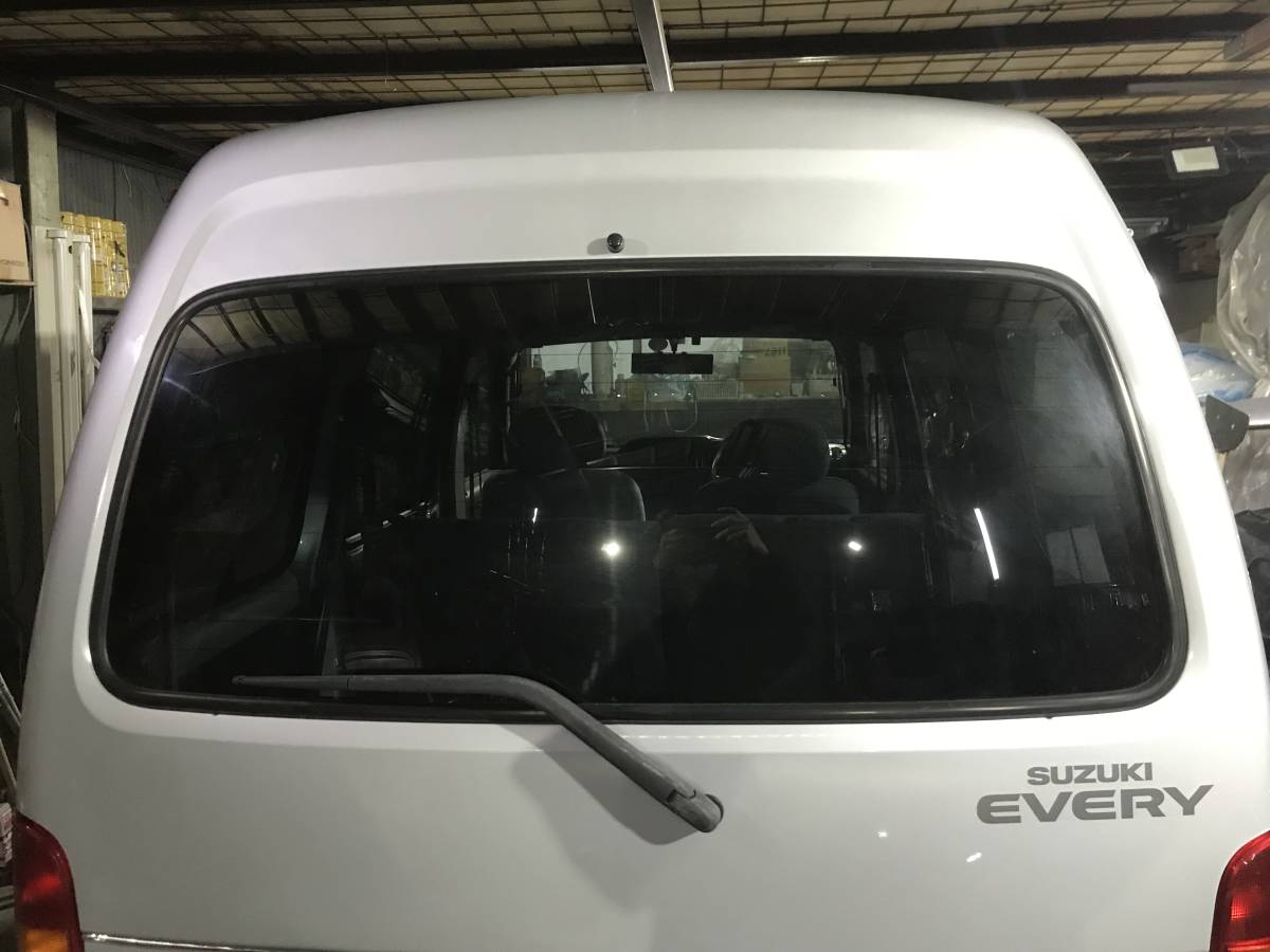 DA62V DA52V エブリィ 純正 バックドア リアゲートガラス ウィンドウ ゴム付き拍卖