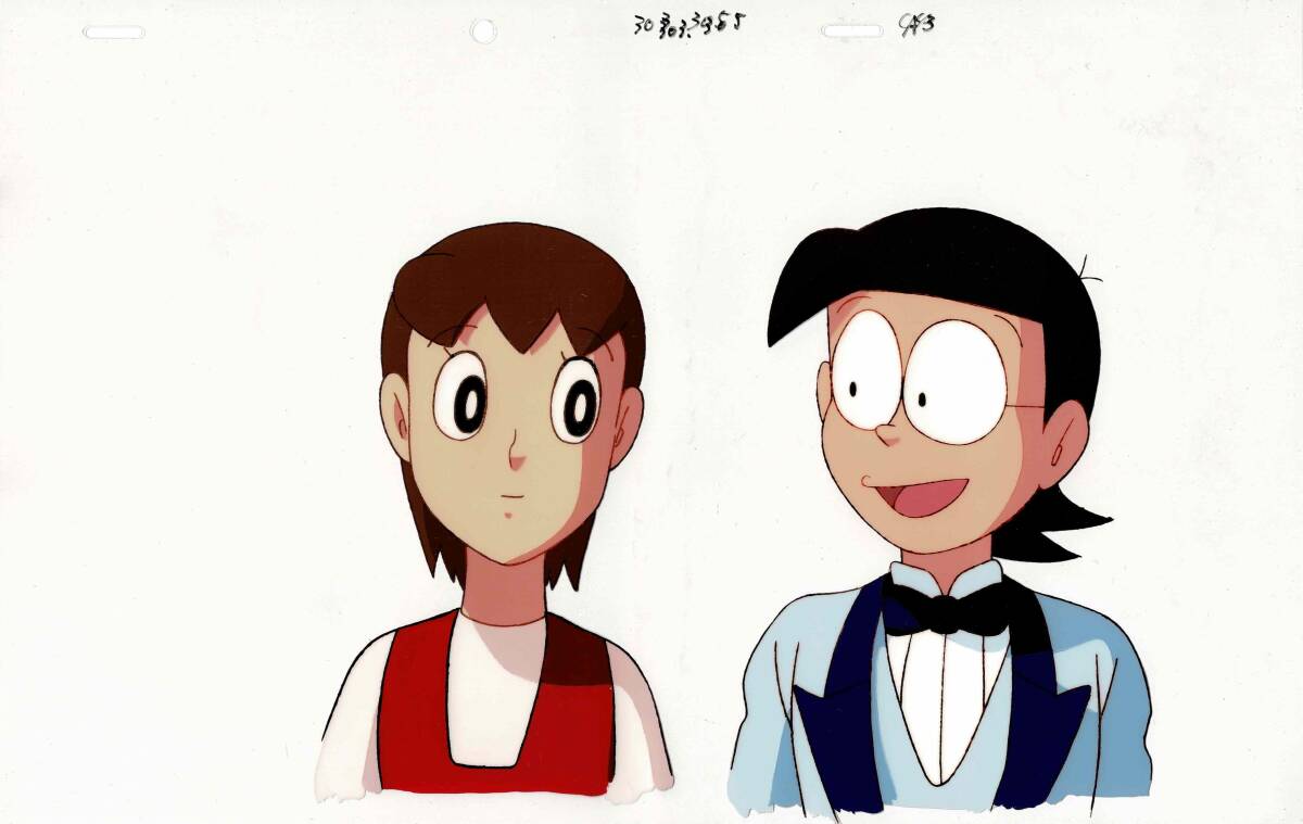 ドラえもん のび太の結婚前夜 のび太 しずか 中判 セル画 動画 原画 藤子・F・不二雄 シンエイ動画 小学館 東宝 テレビ朝日【A307】拍卖