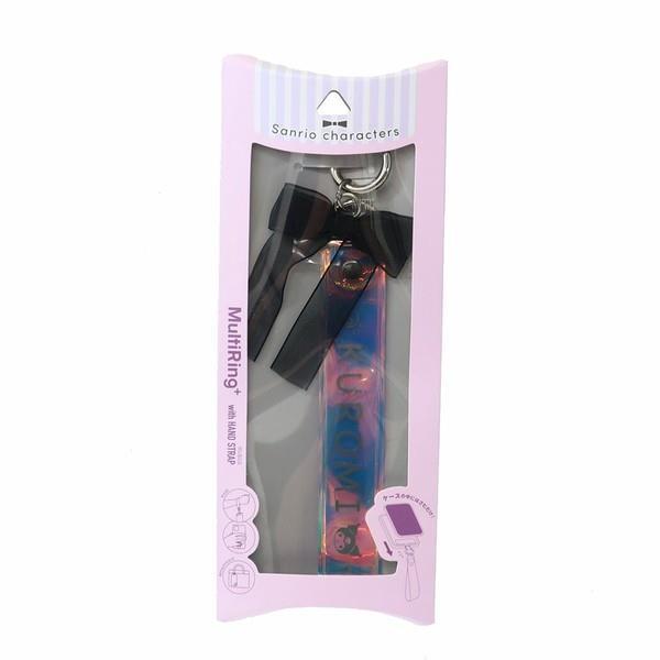 スマホアクセクロミ マルチリングプラスクリアハンドストラップセット クロミ マルチリングプラスクリアハンドストラップセット拍卖