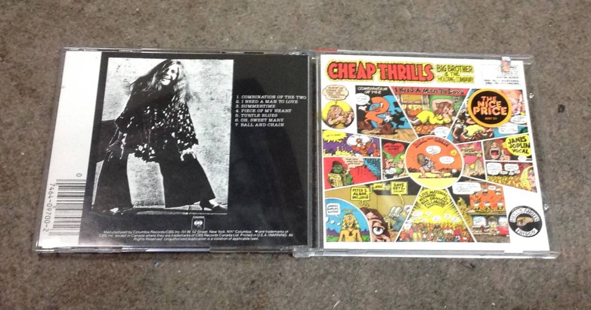 Big Brother and Holding Company 1 CD , ( with Janis Joplin)拍卖