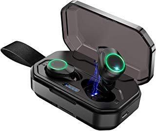 新品未使用送料無料最新版ワイヤレスイヤホン 4000mAh 大容量バッテリー Bluetooth5.0+EDR搭載/ 130時間連続駆動 / IPX7防水規格 /拍卖