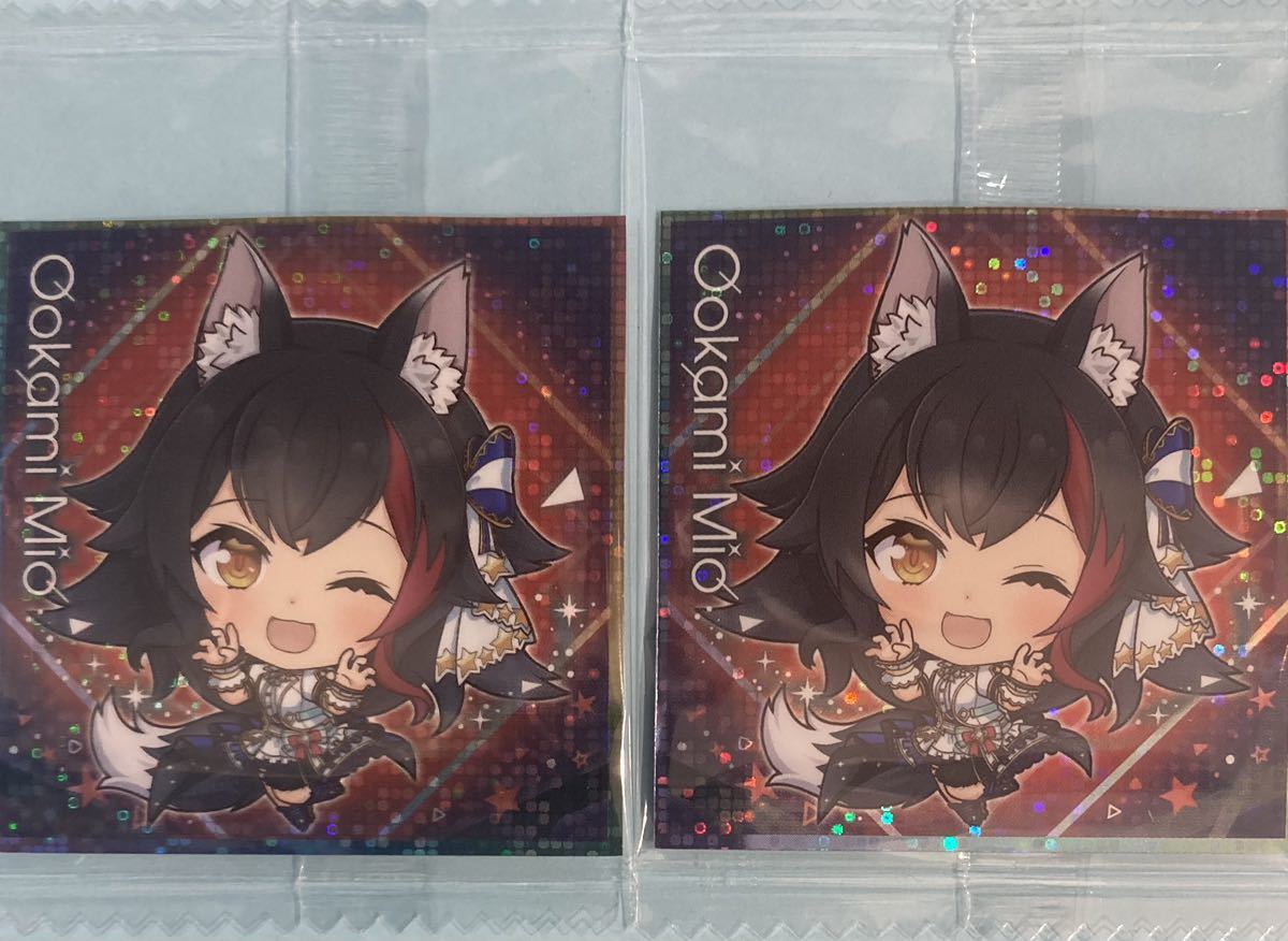 【同じの2枚】大神ミオメタリックシール イタジャガホロライブ3 23 内袋未開封拍卖