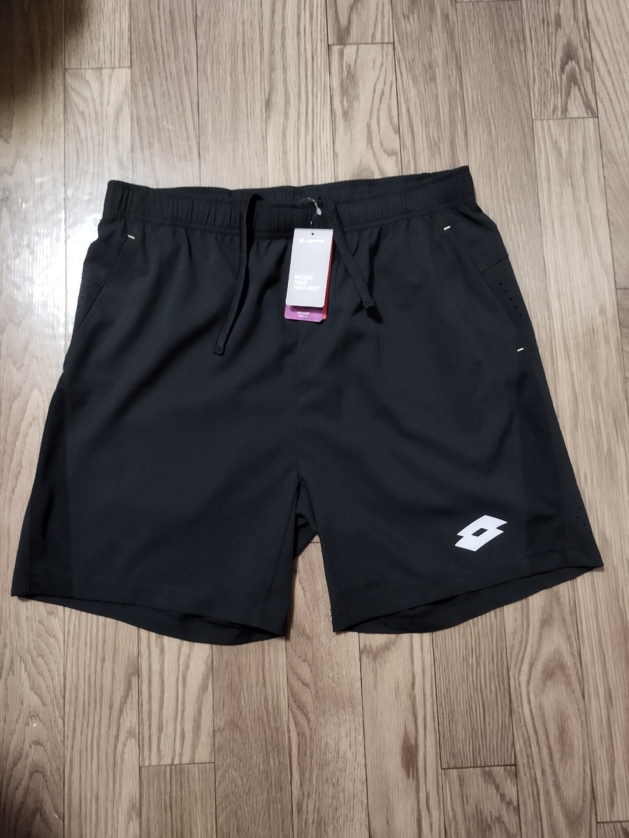 【新品特価!定価3190円が63%OFF!】Lotto ロット テニスドライゲームパンツLO-S22-004-003/ ブラック / サイズO /拍卖