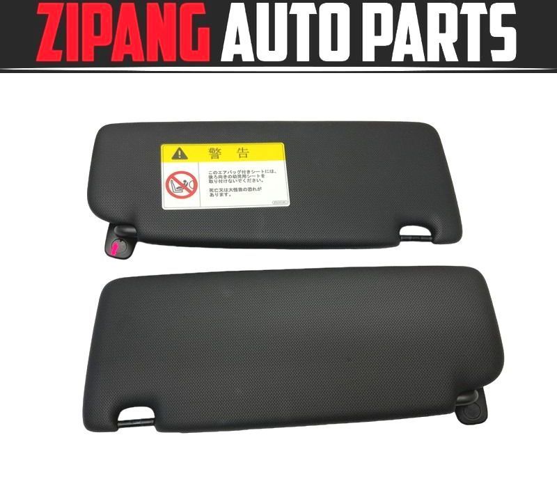 AU119 8J TTSクーペ コンペティション サンバイザー ★左/右セット ▲破損有り ◆ブラック ○拍卖