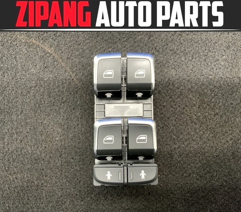 AU109 4H A8 TFSI クワトロ 後期 右フロント パワーウインド/ウインドウ スイッチ ◆4H0959651E ★動作OK ○拍卖