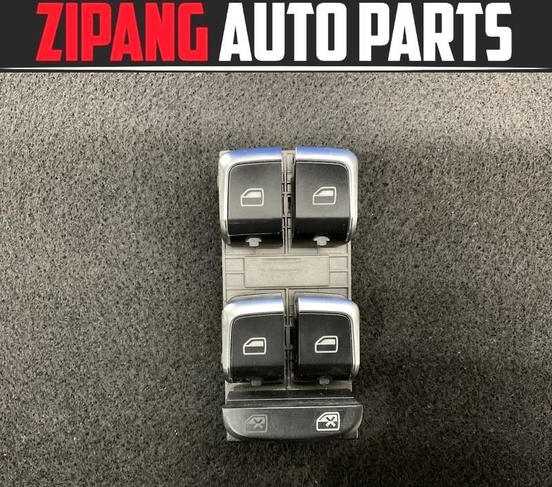 AU110 8K A4 アバント 2.0TFSI 後期 右フロント パワーウインド/ウインドウ スイッチ ★動作OK ◎拍卖