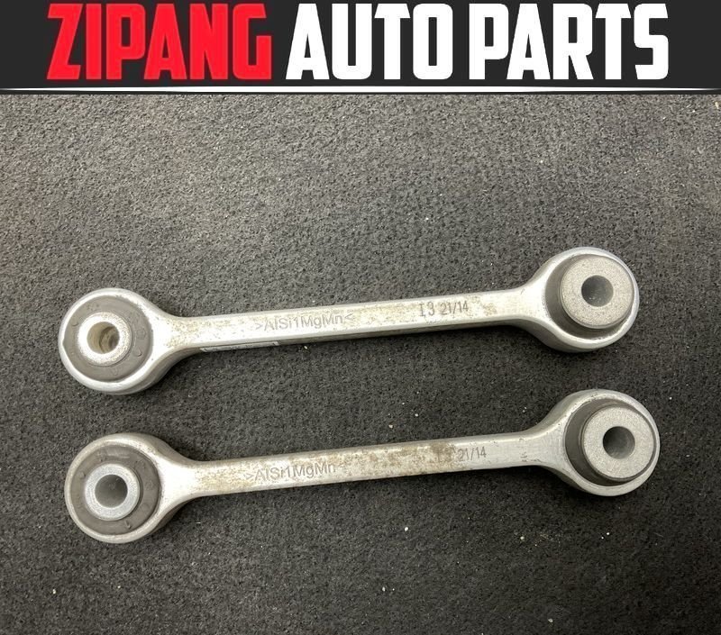 AU107 4H A8 クワトロ ロング 4.0TFSI フロント スタビライザー リンク ★左/右セット ◆4H0 411 317 C ★ブッシュ切れ無し ◎拍卖