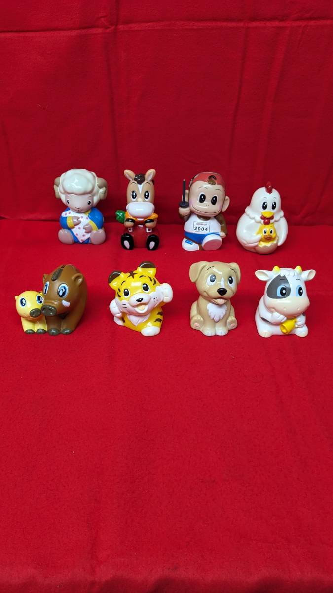 ★☆JAバンク 農協貯金箱 JAキャラクター ソフビ貯金箱 ノベルティグッツ10種類 長期保管品(60)☆★拍卖