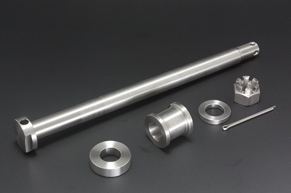 ◆Z1 Z2 750 RS 900 Z750A4/A5,KZ900◆アクスルシャフトセット ステンレス (リヤ,リア)◆PMCカワサキ Kawasaki◆拍卖