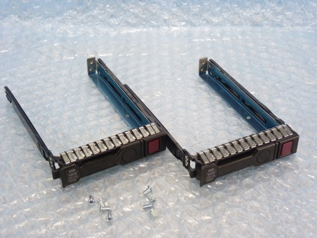 1PLZ // 2個セット HP ハードディスク(HDD)マウンタ 2.5インチ 用 / 718136 651687-001 /トレイ キャディ//HP StoreEasy(Storage) 1850取外拍卖