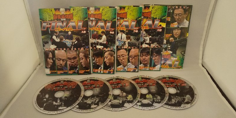 090-2676 送料無料 麻雀最強戦2018 ファイナル 全5巻 ディスクにキズ有り レンタル版拍卖
