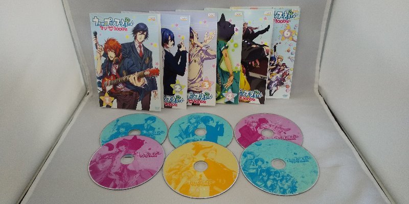 090-2698送料無料 うたのプリンスさまっ マジLOVE1000% 全6巻 ※ジャケット背に焼けあり レンタル版拍卖